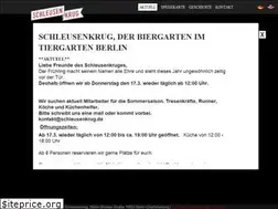 Sites similar to schleusenkrug.de