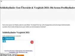 Sites similar to schliesszylindertest.de