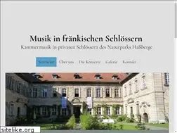 Sites similar to schloesser-und-musik.de