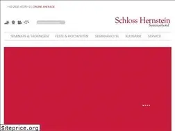 Sites similar to schloss-hernstein.at