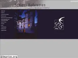 Sites similar to schloss-hofstetten.de
