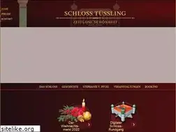 Sites similar to schloss-tuessling.de
