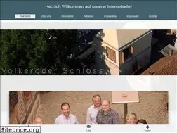 Sites similar to schloss-volkerode.de