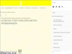 Sites similar to schloss-weikersheim.de