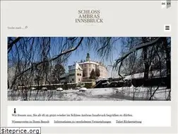 Sites similar to schlossambras-innsbruck.at