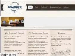 Sites similar to schlosscafe-favorite.de