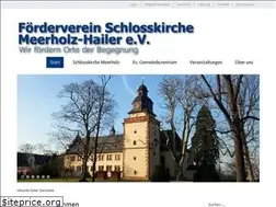 Sites similar to schlosskirche-meerholz.de