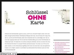 Sites similar to schluessel-ohne-karte.de