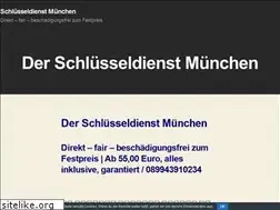 Sites similar to schluesseldienst--muenchen.de