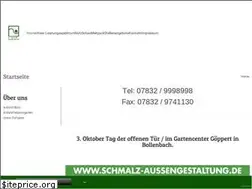 Sites similar to schmalz-aussengestaltung.de