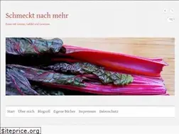 Sites similar to schmecktnachmehr.de