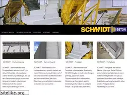 Sites similar to schmidt-beton.de