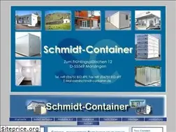 Sites similar to schmidt-container.com