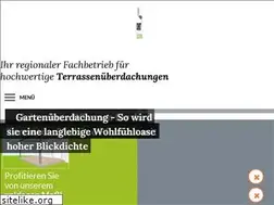Sites similar to schmidt-ueberdachungen.de