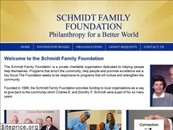 Sites similar to schmidtfamilyfoundation.org
