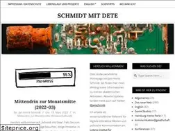 Sites similar to schmidtmitdete.de