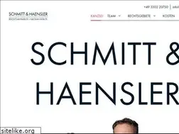 Sites similar to schmitt-haensler.de