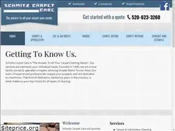 Sites similar to schmitzcarpetcare.com