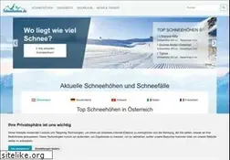 Sites similar to schneehoehen.de