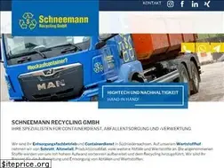 Sites similar to schneemann-recycling.de