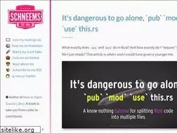 Sites similar to schneems.com