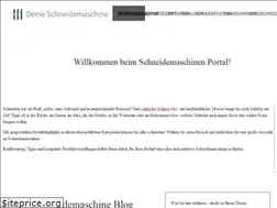 Sites similar to schneidemaschine-kaufen.de