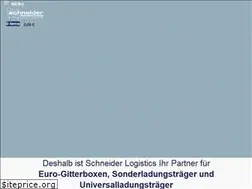 Sites similar to schneider-logistics.de
