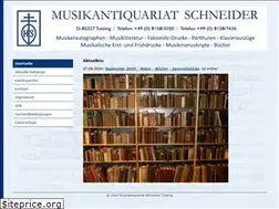 Sites similar to schneider-musikbuch.de