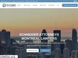 Sites similar to schneiderlegal.com
