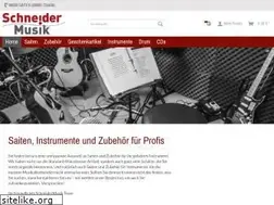 Sites similar to schneidermusik.de