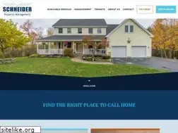 Sites similar to schneiderpropertymanagement.com