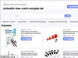 Sites similar to schnelle-low-carb-rezepte.de