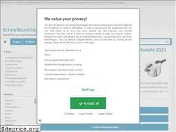 Sites similar to schnellkochtopf.org