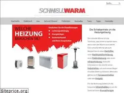 Sites similar to schnellwarm.de