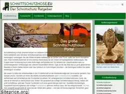 Sites similar to schnittschutzhose.eu