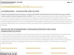 Sites similar to schnuersenkel-24.de