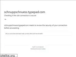 Sites similar to schnuppschnuess.typepad.com