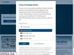 Sites similar to schoeck.com