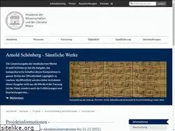 Sites similar to schoenberg-gesamtausgabe.de