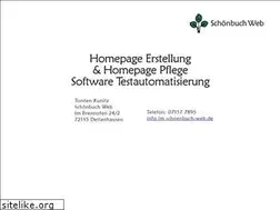 Sites similar to schoenbuch-web.de