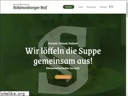 Sites similar to schoenenberger-hof.de