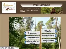 Sites similar to schoeneres-wandern.de