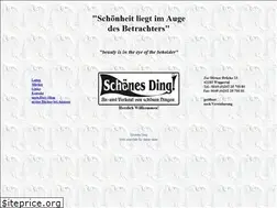Sites similar to schoenes-ding.de