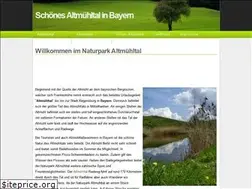 Sites similar to schoenesaltmuehltal.de