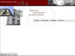 Sites similar to schoenhauserallee184.de