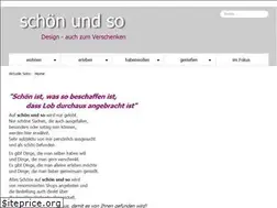 Sites similar to schoenundso.de