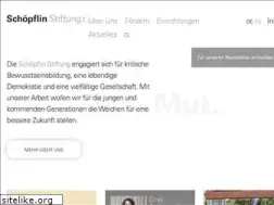 Sites similar to schoepflin-stiftung.de