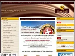 Sites similar to schoggi-shop24.de