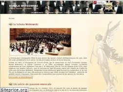 Sites similar to schola-witkowski.fr