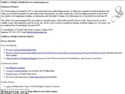 Sites similar to scholaantiqua.net